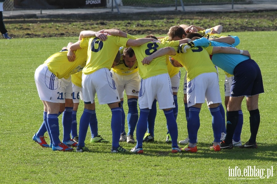 II liga: Olimpia Elblg - Wisa Pock 0:0, fot. 7