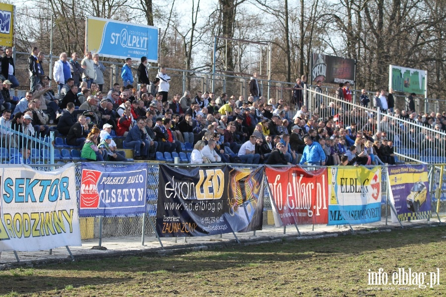 II liga: Olimpia Elblg - Wisa Pock 0:0, fot. 11