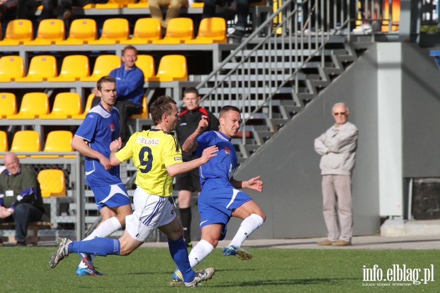 II liga: Olimpia Elblg - Wisa Pock 0:0, fot. 12