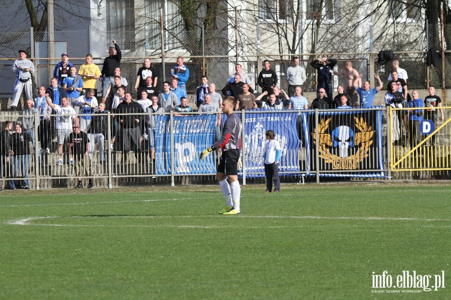 II liga: Olimpia Elblg - Wisa Pock 0:0, fot. 14