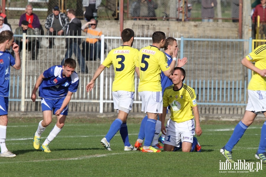 II liga: Olimpia Elblg - Wisa Pock 0:0, fot. 16