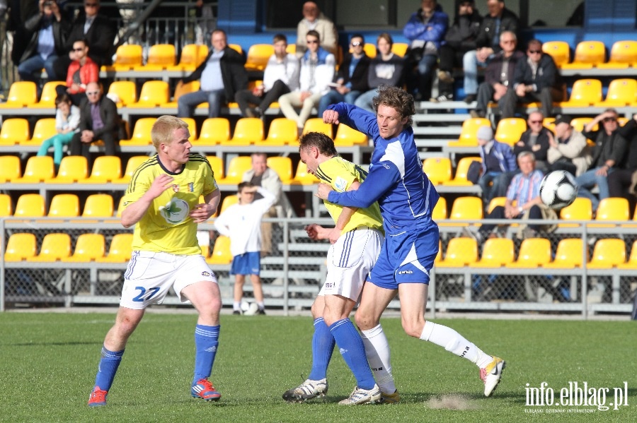 II liga: Olimpia Elblg - Wisa Pock 0:0, fot. 33