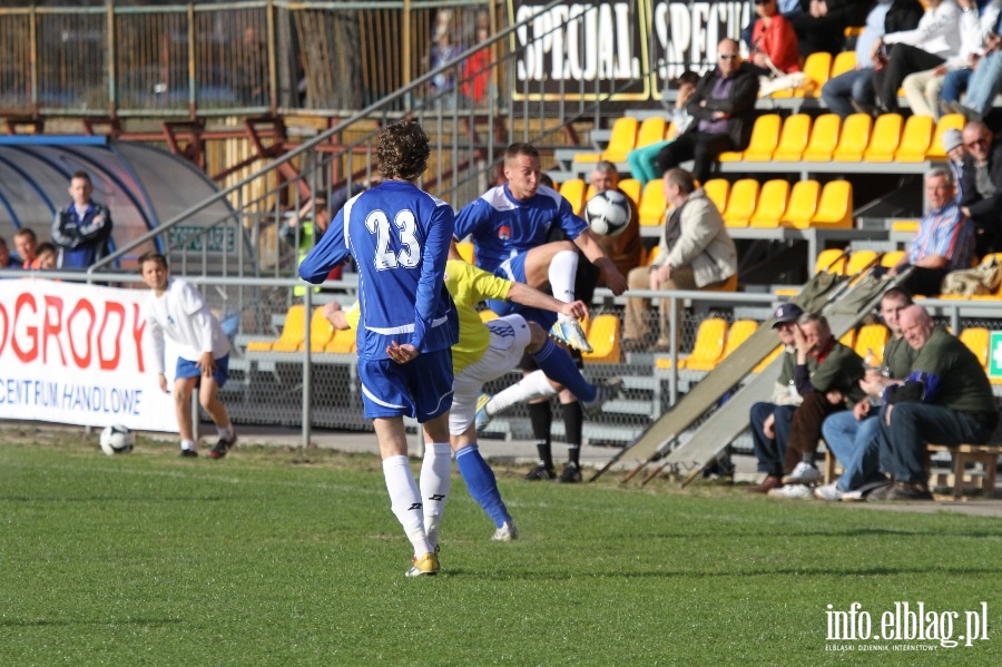 II liga: Olimpia Elblg - Wisa Pock 0:0, fot. 38