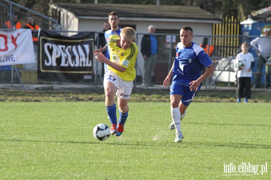 II liga: Olimpia Elblg - Wisa Pock 0:0, fot. 42