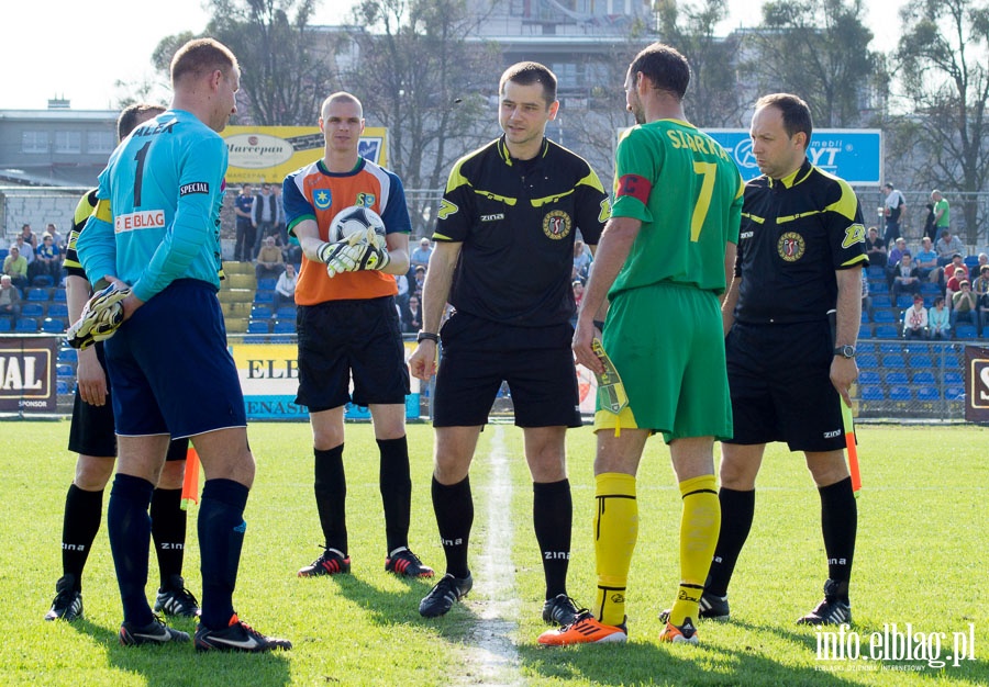 II liga: Olimpia Elblg - Siarka Tarnobrzeg 0:1, fot. 3