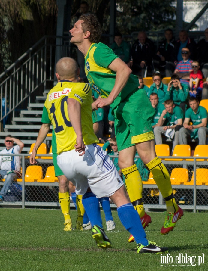 II liga: Olimpia Elblg - Siarka Tarnobrzeg 0:1, fot. 9