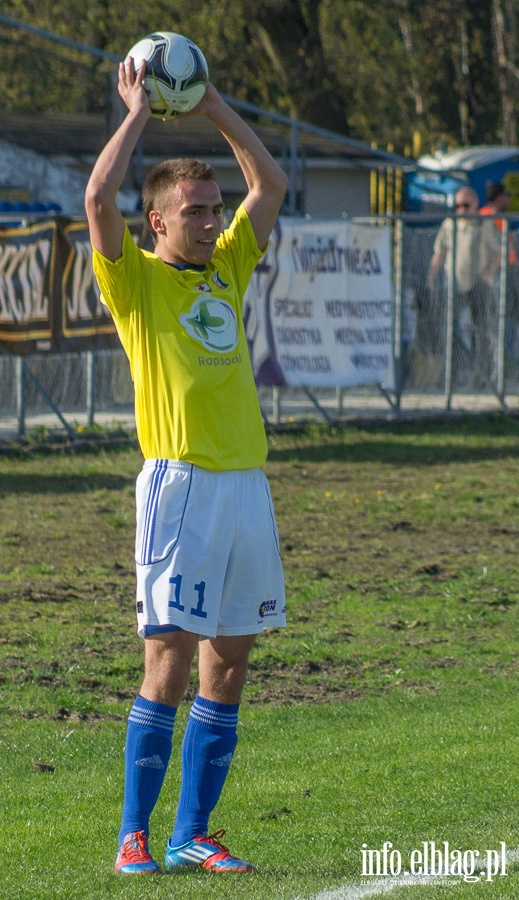 II liga: Olimpia Elblg - Siarka Tarnobrzeg 0:1, fot. 10