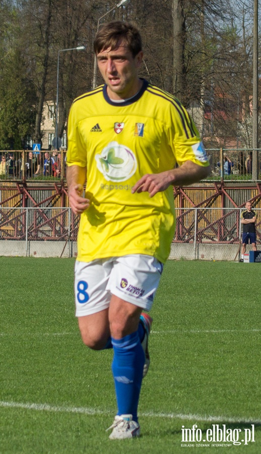 II liga: Olimpia Elblg - Siarka Tarnobrzeg 0:1, fot. 12