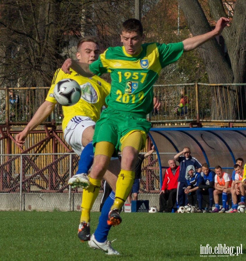 II liga: Olimpia Elblg - Siarka Tarnobrzeg 0:1, fot. 14