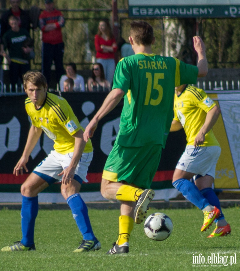 II liga: Olimpia Elblg - Siarka Tarnobrzeg 0:1, fot. 15