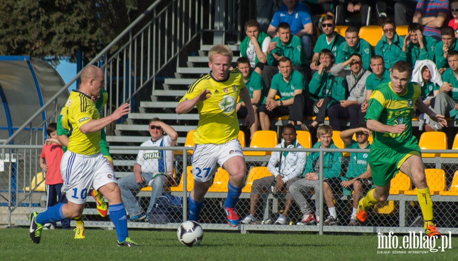 II liga: Olimpia Elblg - Siarka Tarnobrzeg 0:1, fot. 16