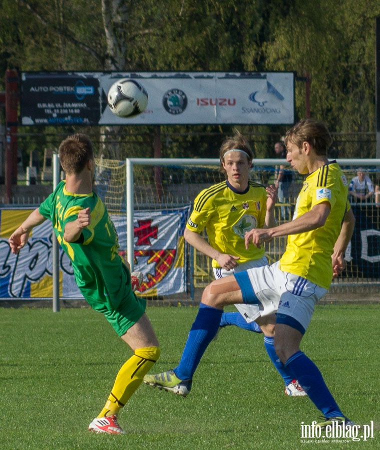 II liga: Olimpia Elblg - Siarka Tarnobrzeg 0:1, fot. 17