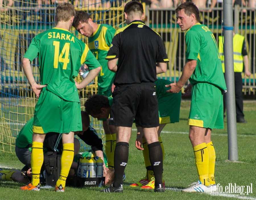 II liga: Olimpia Elblg - Siarka Tarnobrzeg 0:1, fot. 19