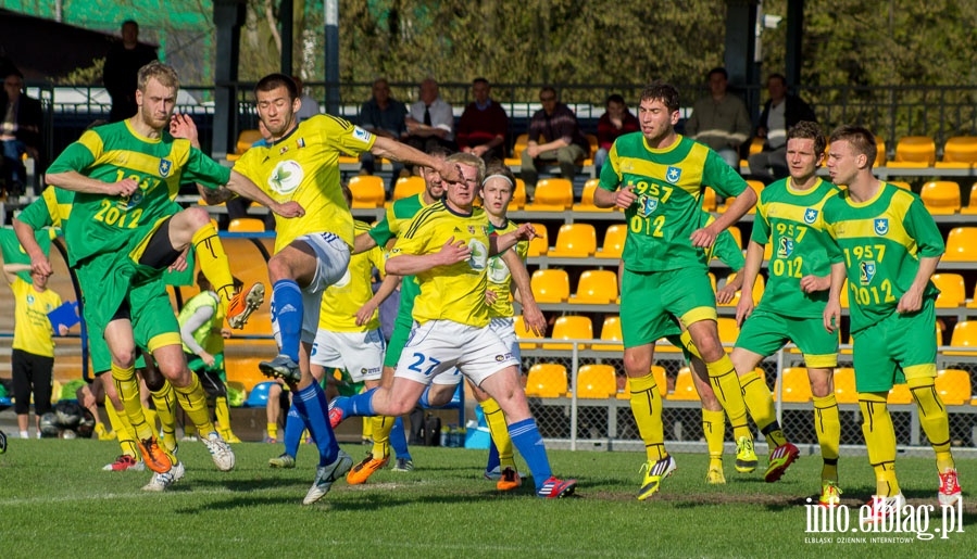 II liga: Olimpia Elblg - Siarka Tarnobrzeg 0:1, fot. 20