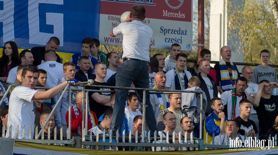 II liga: Olimpia Elblg - Siarka Tarnobrzeg 0:1, fot. 22