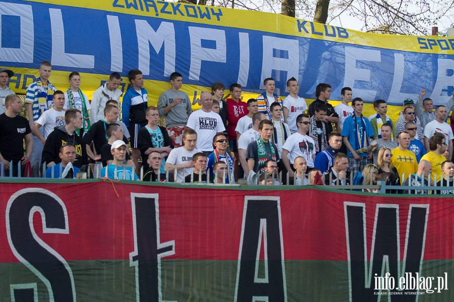 II liga: Olimpia Elblg - Siarka Tarnobrzeg 0:1, fot. 23