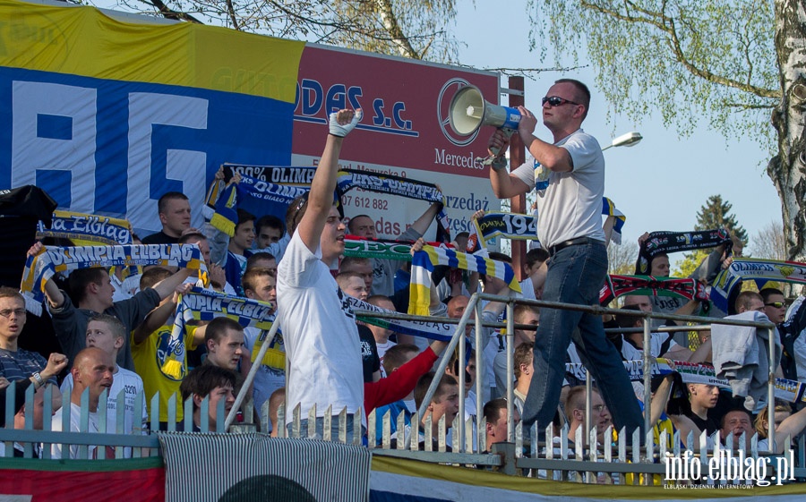 II liga: Olimpia Elblg - Siarka Tarnobrzeg 0:1, fot. 24