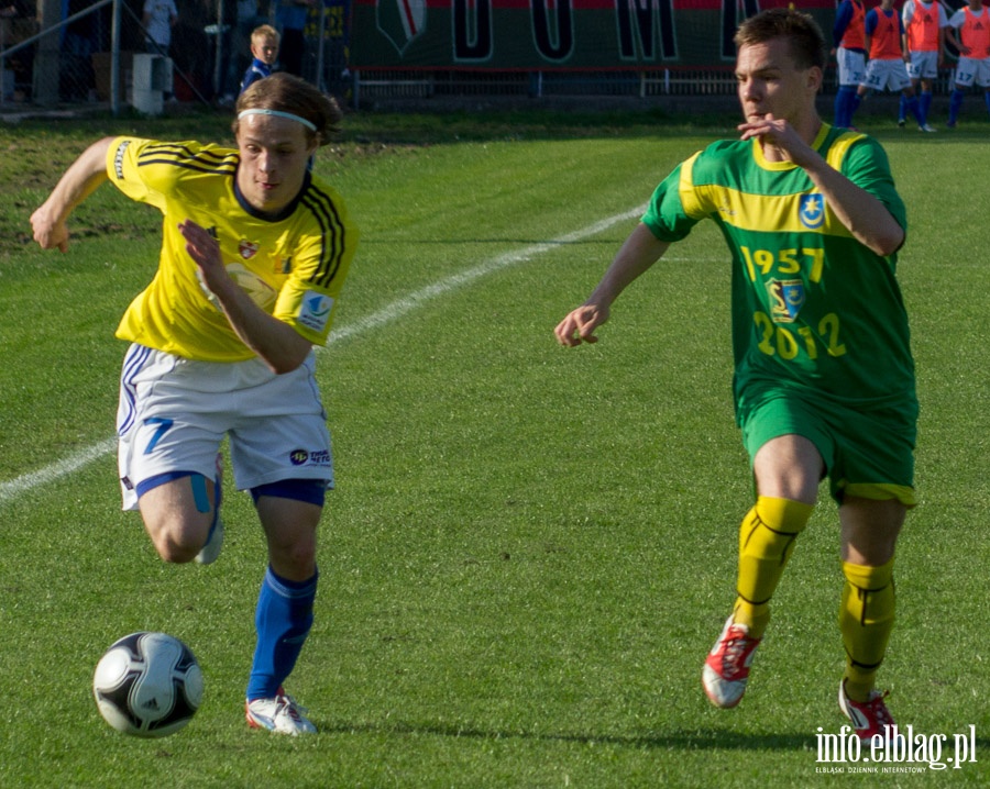 II liga: Olimpia Elblg - Siarka Tarnobrzeg 0:1, fot. 27