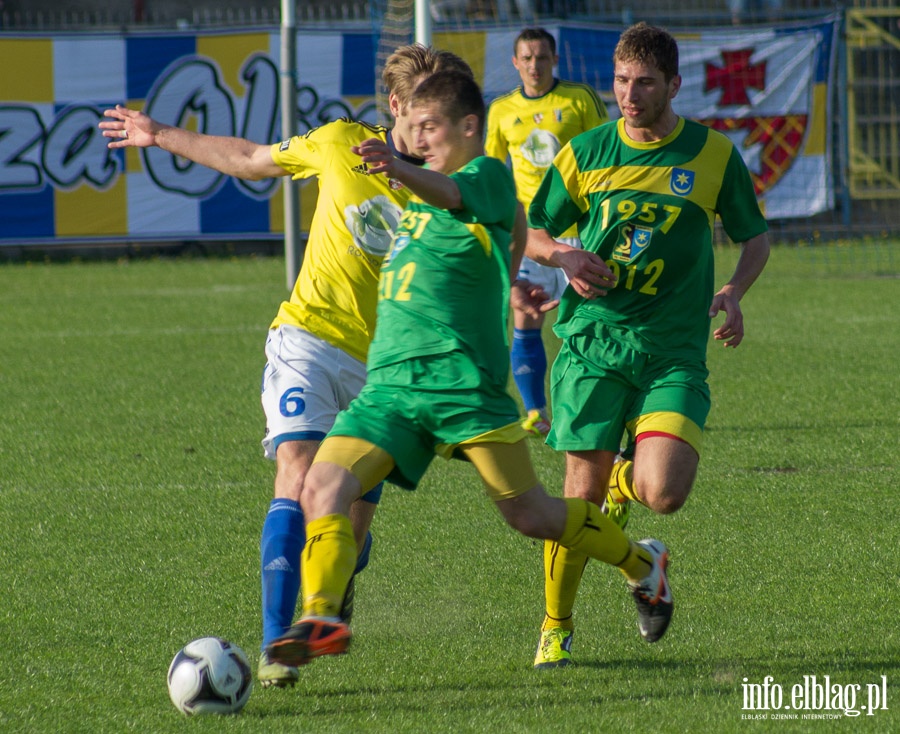 II liga: Olimpia Elblg - Siarka Tarnobrzeg 0:1, fot. 29