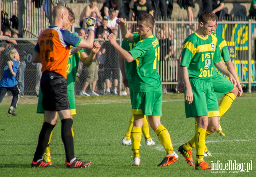 II liga: Olimpia Elblg - Siarka Tarnobrzeg 0:1, fot. 31