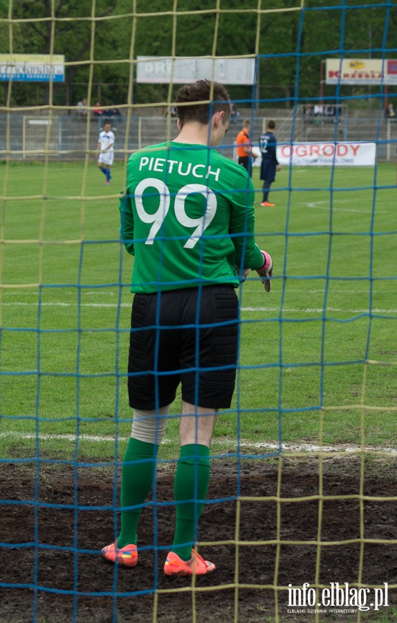 II liga: Olimpia Elblg - Unia Tarnw 1:1, fot. 6