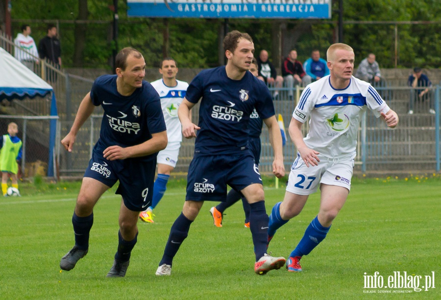 II liga: Olimpia Elblg - Unia Tarnw 1:1, fot. 8