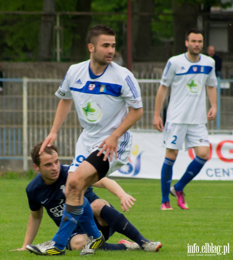 II liga: Olimpia Elblg - Unia Tarnw 1:1, fot. 16