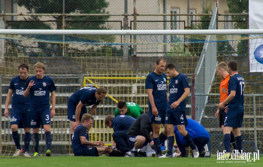 II liga: Olimpia Elblg - Unia Tarnw 1:1, fot. 23