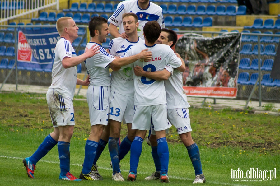 II liga: Olimpia Elblg - Unia Tarnw 1:1, fot. 27