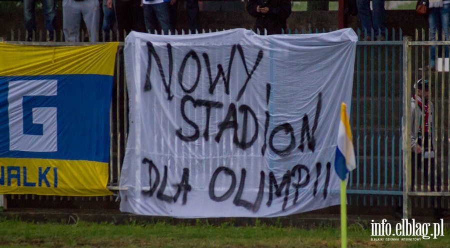 II liga: Olimpia Elblg - Radomiak Radom 1:0, fot. 26