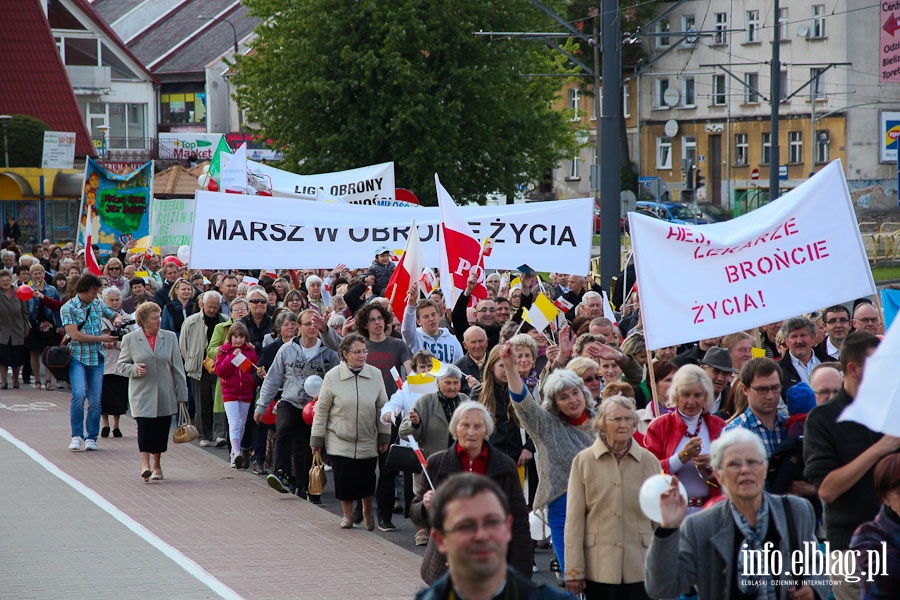 III Marsz dla ycia i rodziny w Elblgu - maj 2013, fot. 8