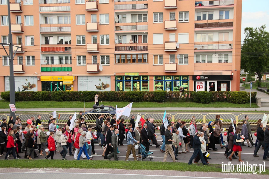 III Marsz dla ycia i rodziny w Elblgu - maj 2013, fot. 10