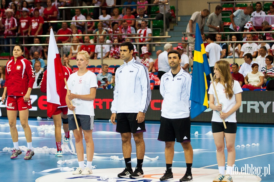 Mecz piki rcznej Polska-Szwecja - 8.06.2013r., fot. 17