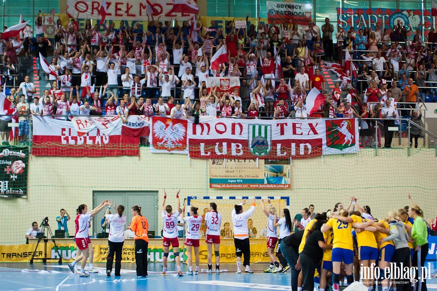 Mecz piki rcznej Polska-Szwecja - 8.06.2013r., fot. 47