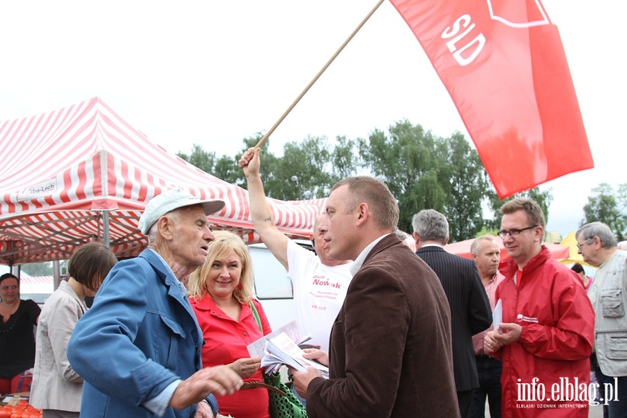 Sekretarz Generalny SLD Krzysztof Gawkowski z wizyt w Elblgu, fot. 14