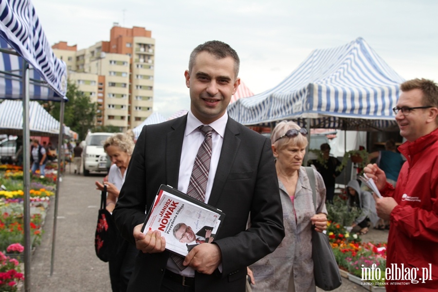 Sekretarz Generalny SLD Krzysztof Gawkowski z wizyt w Elblgu, fot. 16