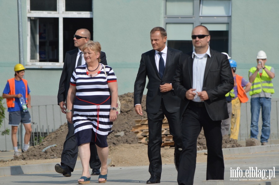 Donald Tusk w Elblgu, fot. 4