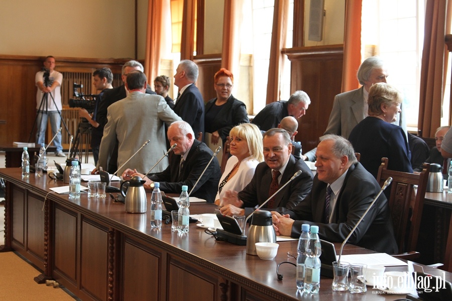 Pierwsza sesja Rady Miejskiej - 01.07.2013, fot. 1