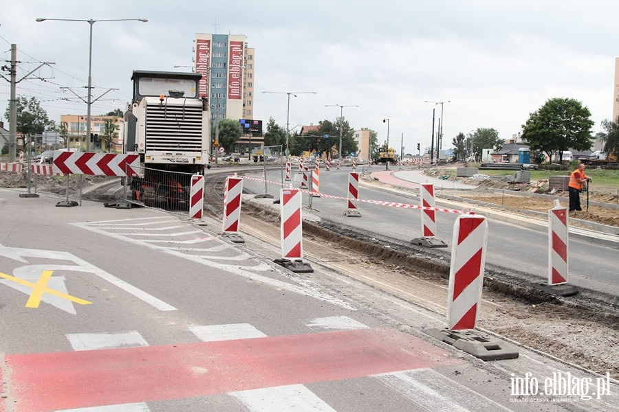 Reorganizacja ruchu na skrzyowaniu ulic 12-tego Lutego, Teatralnej, Nowowiejskiej i Pk. Dbka, fot. 6