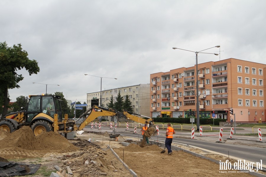 Reorganizacja ruchu na skrzyowaniu ulic 12-tego Lutego, Teatralnej, Nowowiejskiej i Pk. Dbka, fot. 11