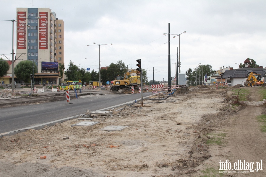 Reorganizacja ruchu na skrzyowaniu ulic 12-tego Lutego, Teatralnej, Nowowiejskiej i Pk. Dbka, fot. 14