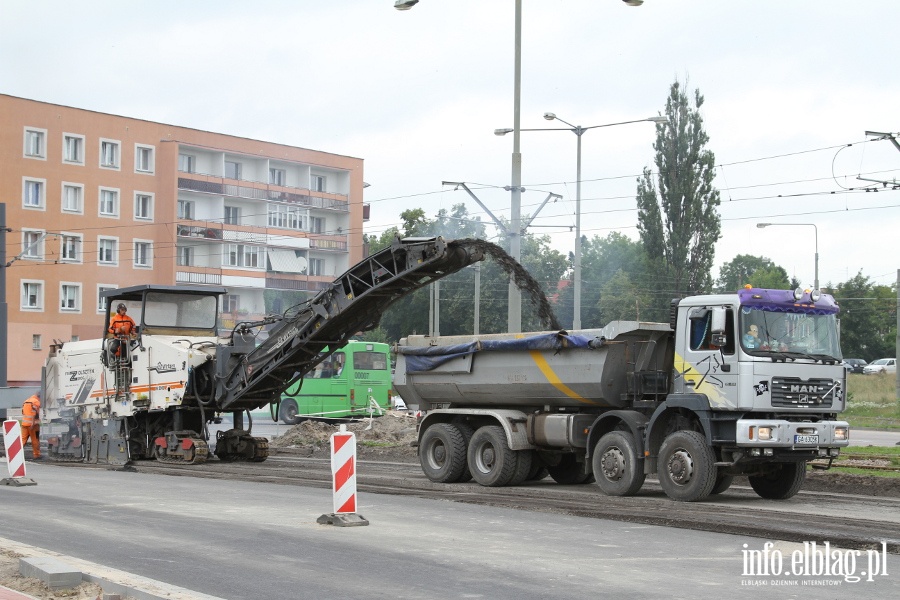 Reorganizacja ruchu na skrzyowaniu ulic 12-tego Lutego, Teatralnej, Nowowiejskiej i Pk. Dbka, fot. 15