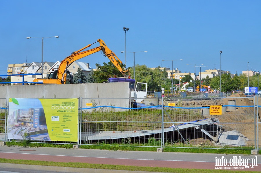 Rozbudowa CH Ogrody - 18 i 21.07.2013, fot. 14