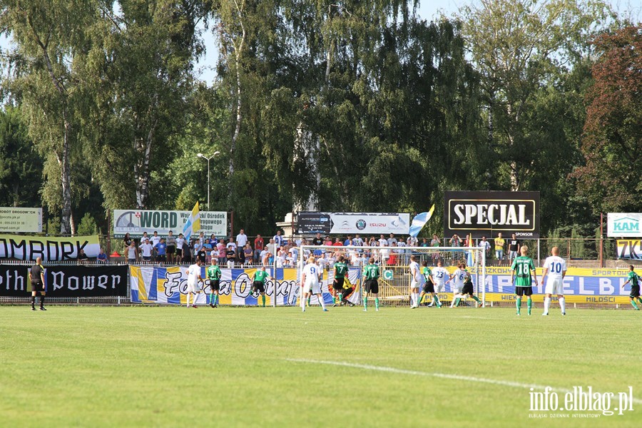 II liga: Olimpia Elblg - Pelikan owicz 1:1, fot. 4