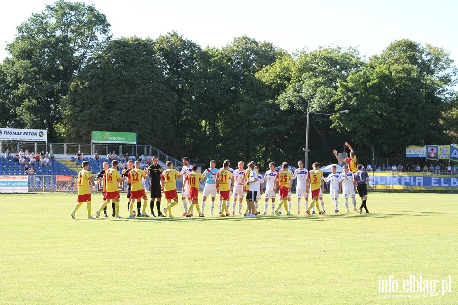 II liga: Olimpia Elblg - Znicz Pruszkw 1:0, fot. 5