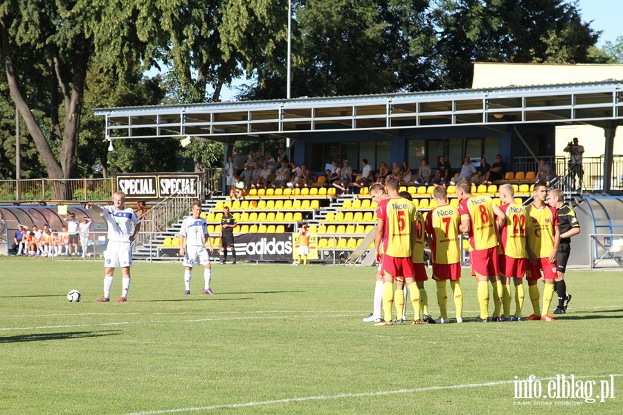 II liga: Olimpia Elblg - Znicz Pruszkw 1:0, fot. 7