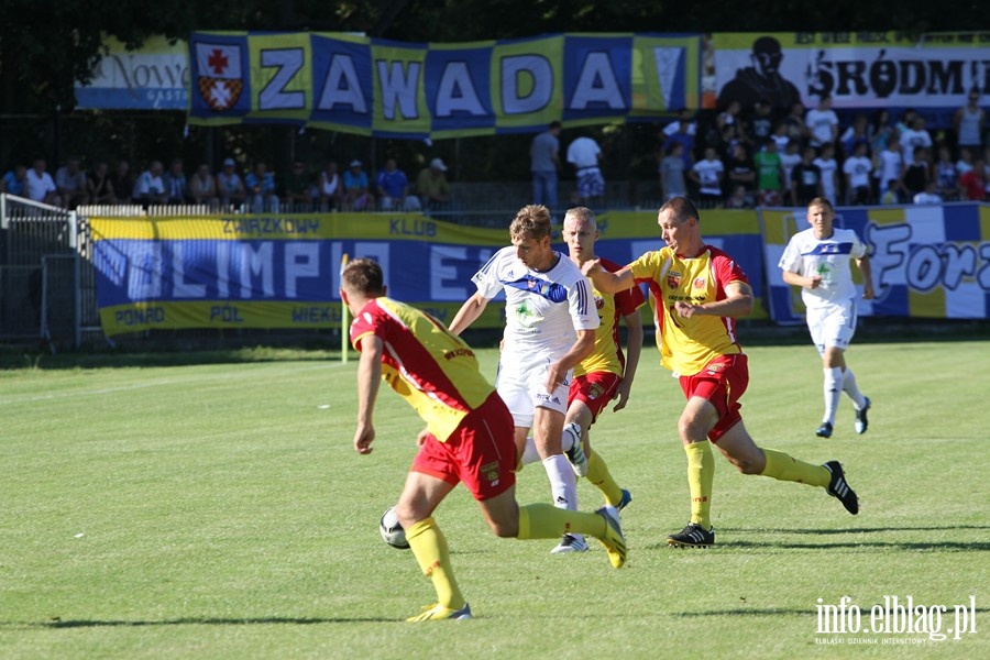 II liga: Olimpia Elblg - Znicz Pruszkw 1:0, fot. 9