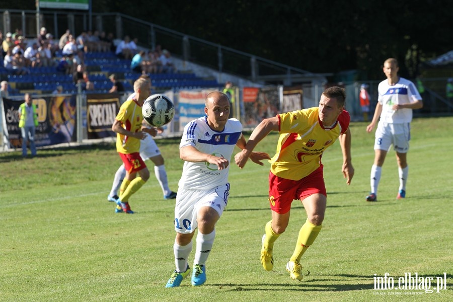 II liga: Olimpia Elblg - Znicz Pruszkw 1:0, fot. 11