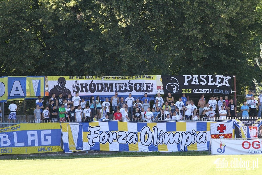 II liga: Olimpia Elblg - Znicz Pruszkw 1:0, fot. 12