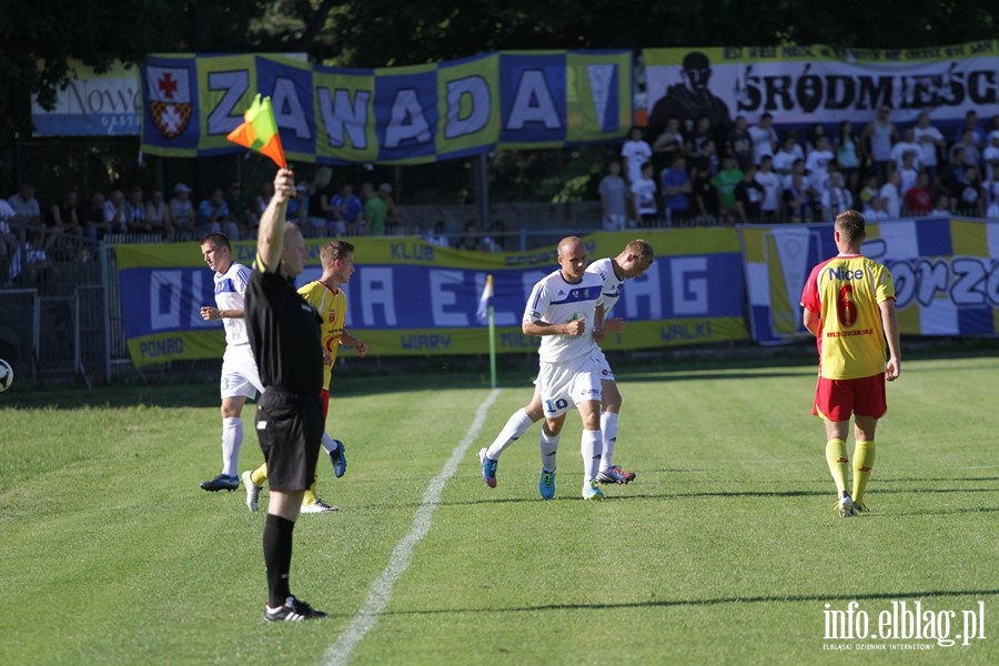 II liga: Olimpia Elblg - Znicz Pruszkw 1:0, fot. 19